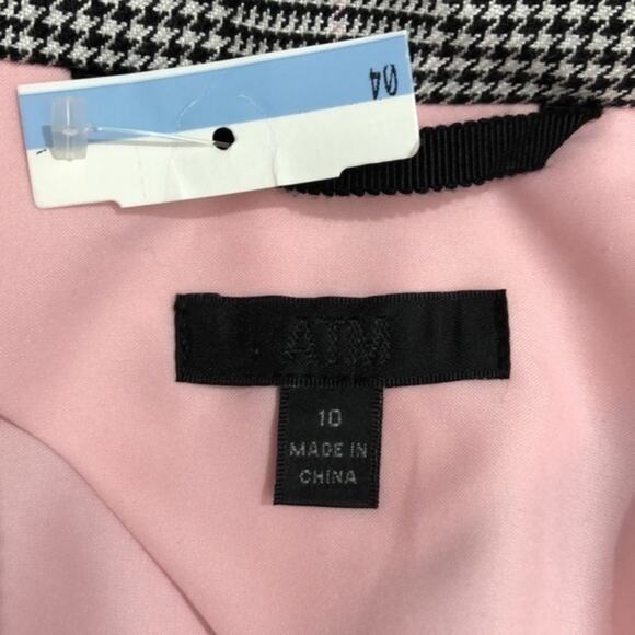 ATM Glen Plaid Single Button Structured Blazer 10 NWOT - Picture 11 of 12